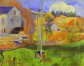 Breton Landscape The Moulin David Post Impressionism Primitivism Paul Gauguin